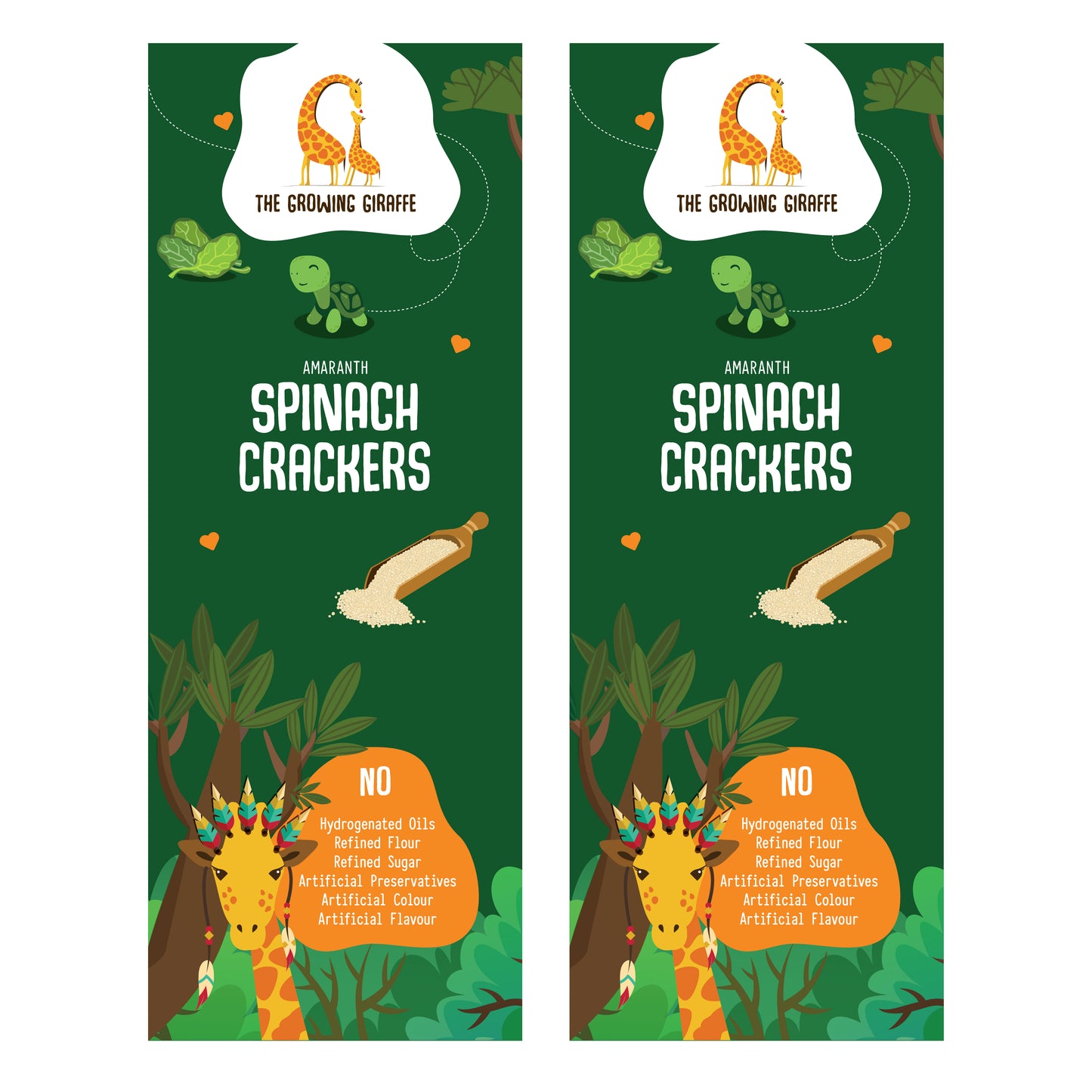 Spinach Amaranth Crackers (100 GMS)