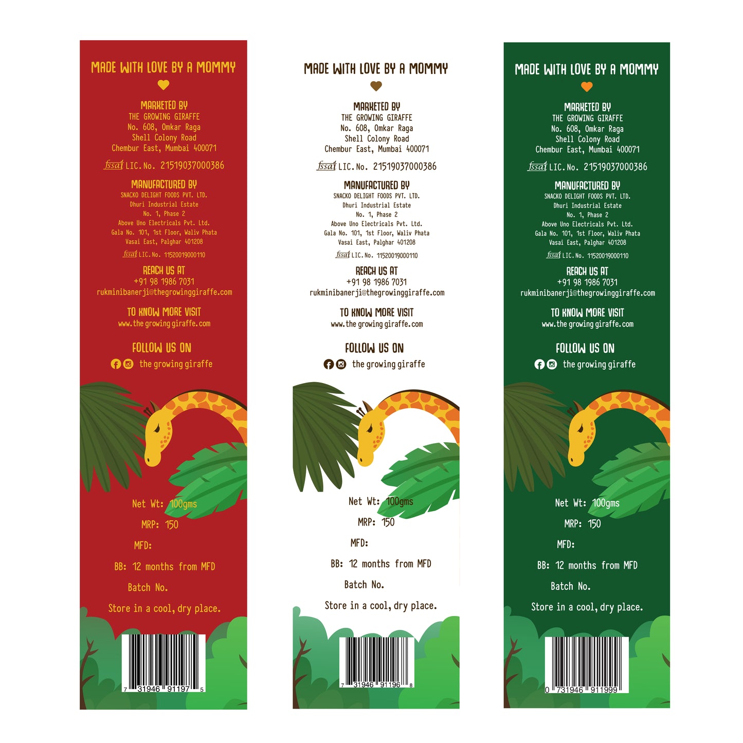 Tomato Amaranth Crackers + Cheese Amaranth Crackers + Spinach Amaranth Crackers (100 GMS Each)