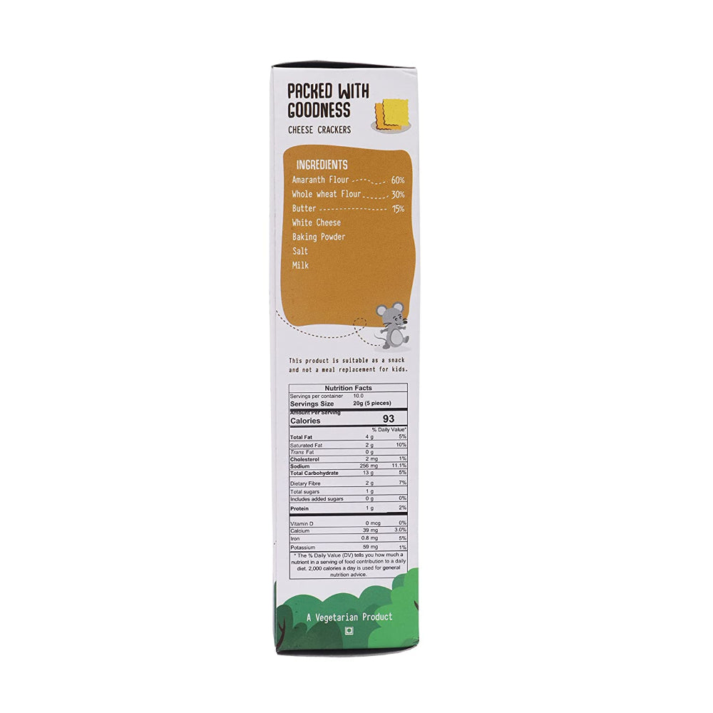 Cheese Amaranth Crackers (100 GMS)