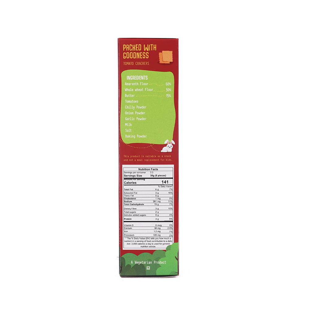 Tomato Amaranth Crackers (100 GMS)
