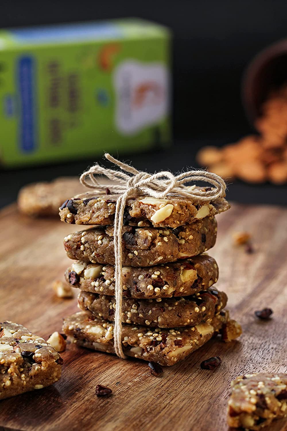 Cacao & Peanut Butter Bars + Quinoa & Almond Bars (200 GMS Each)