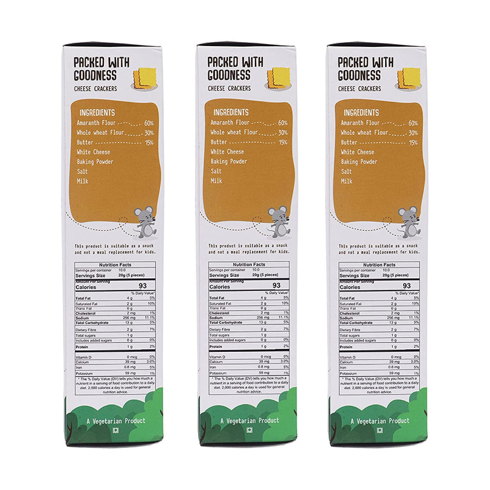 Cheese Amaranth Crackers (100 GMS)