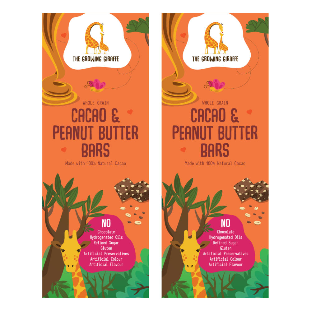Cacao & Peanut Butter Bars (200 GMS)