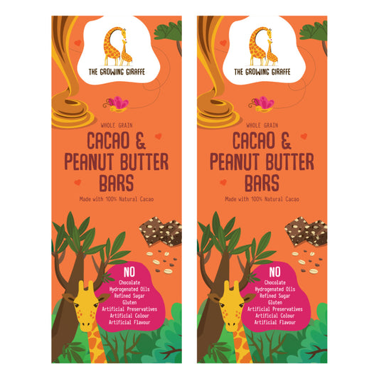 Cacao & Peanut Butter Bars (160 GMS)
