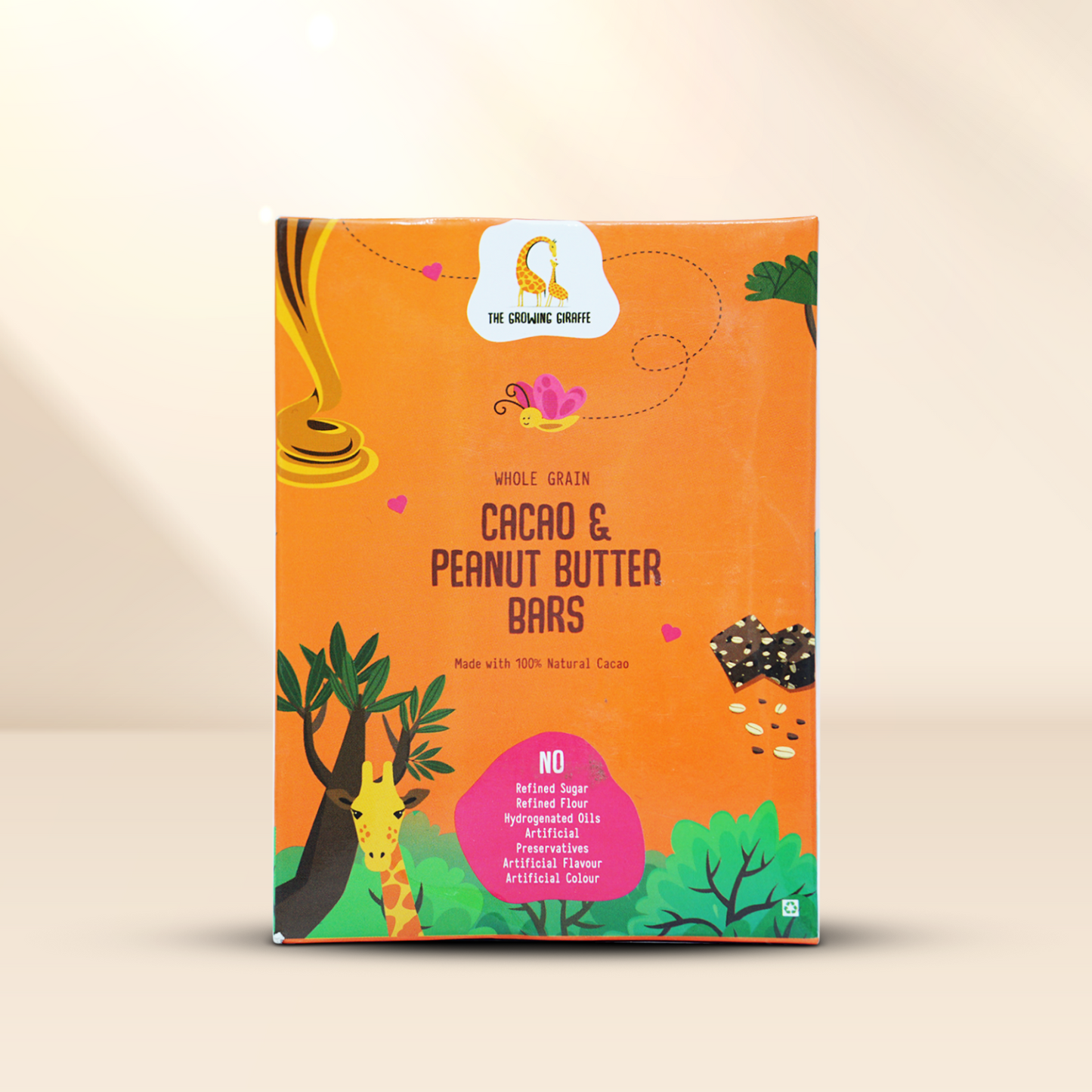Cacao & Peanut Butter Bars (160 GMS) (Pack of 1)