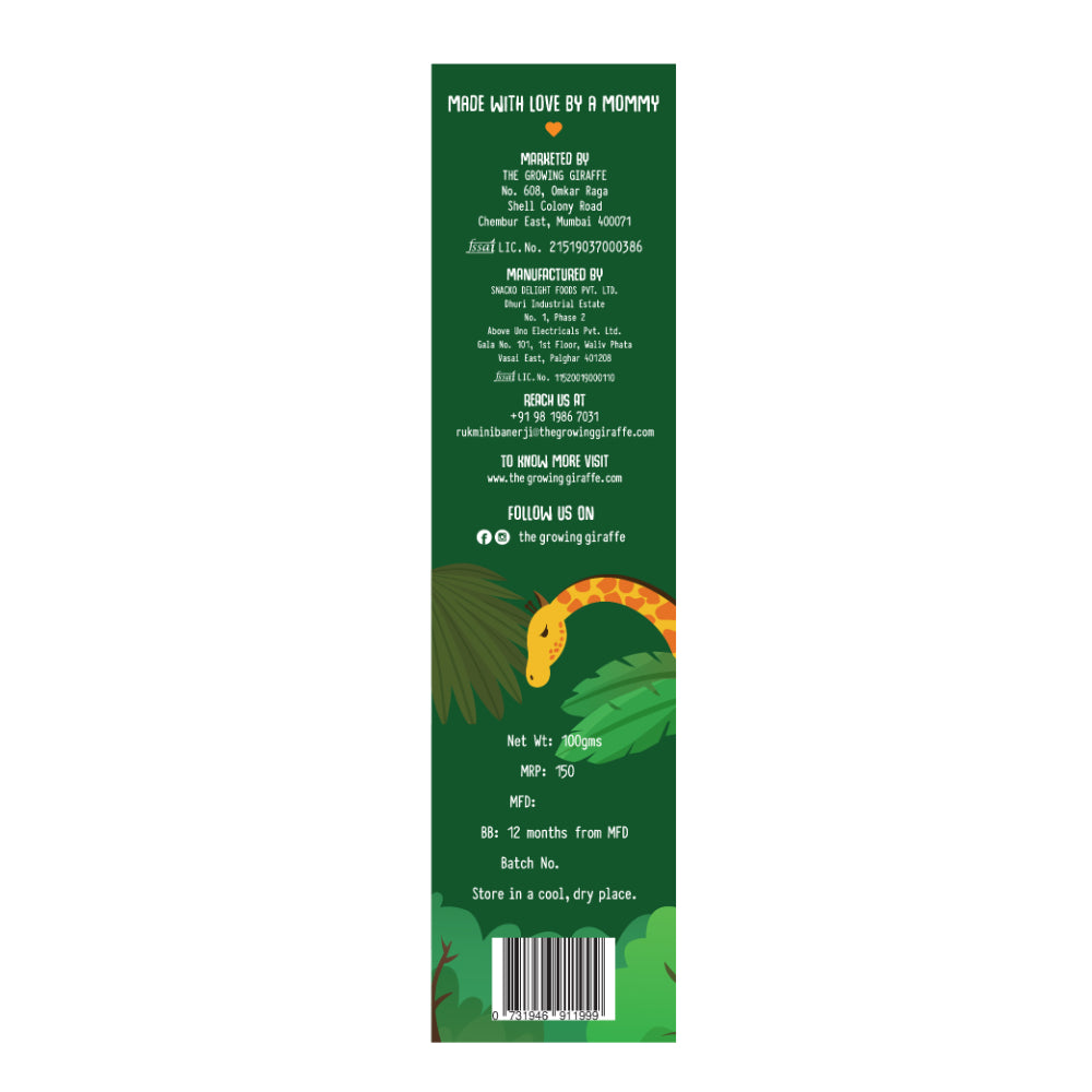 Spinach Amaranth Crackers (100 GMS)