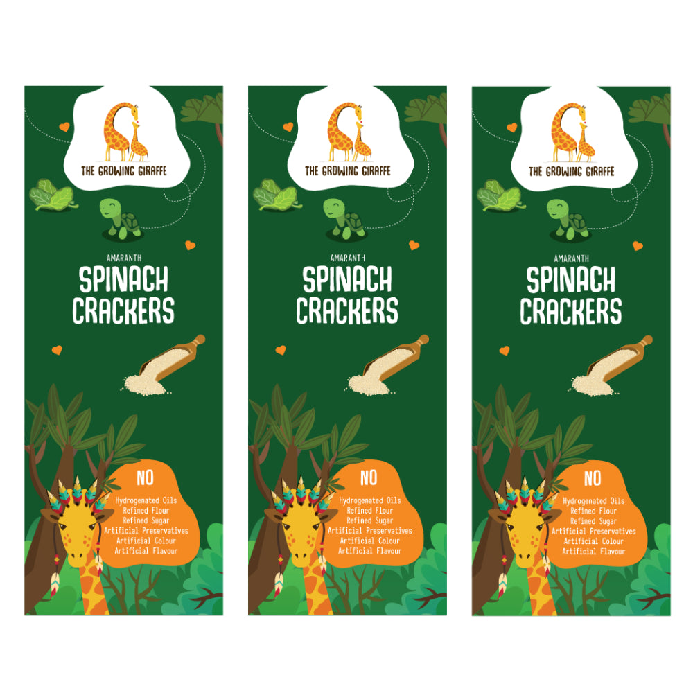 Spinach Amaranth Crackers (100 GMS)