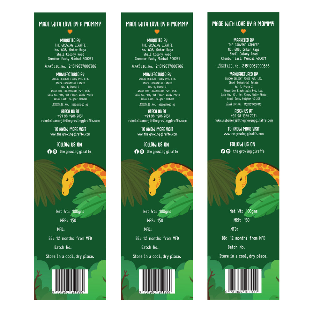Spinach Amaranth Crackers (60 GMS) (Pack of 3)