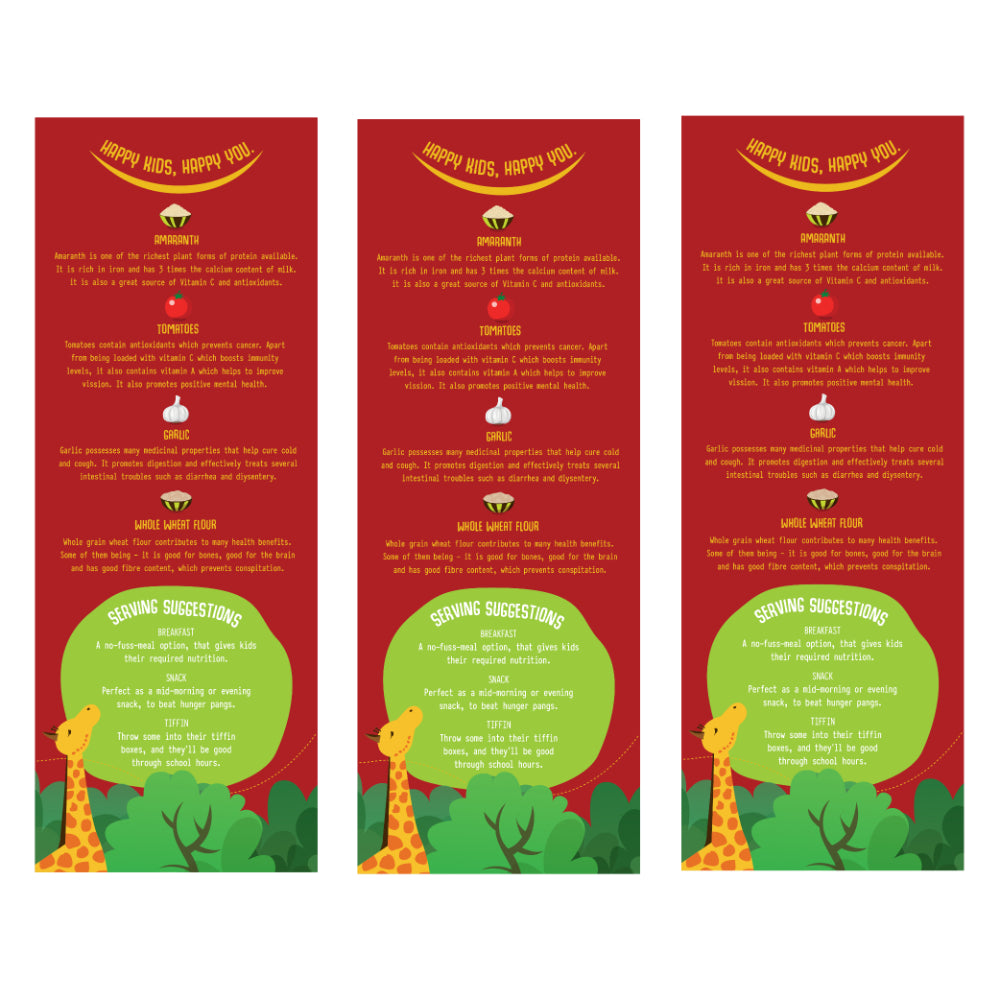 Tomato Amaranth Crackers (100 GMS)