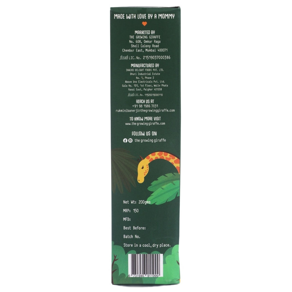 Spinach Amaranth Crackers (100 GMS)