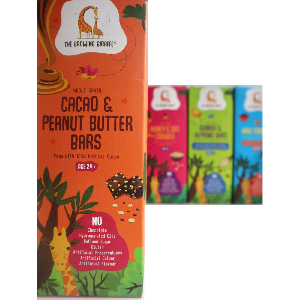 Cacao & Peanut Butter Bars (200 GMS)