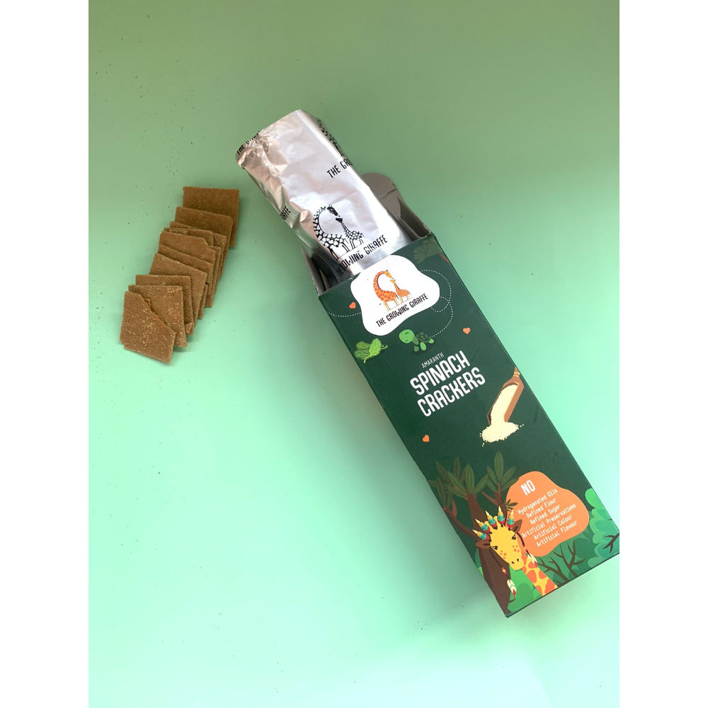 Spinach Amaranth Crackers (100 GMS)
