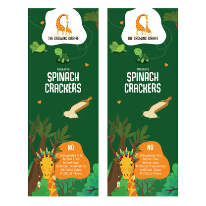 Spinach Amaranth Crackers (100 GMS)