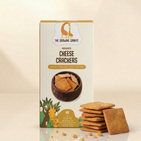 The Growing Giraffe Nutrient-Dense Snack Pack – Honey & Oat Cookies, Amaranth Crackers (Tomato, Cheese, Spinach) for Kids & Grown-Up Adults | Calcium-Rich, Nut-Free | No Refined Sugar | Pack of 4