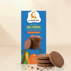 The Growing Giraffe Healthy Snack Pack – Ragi Cookies (Low Gluten) + Cacao & Peanut Butter Bars for Kids & Grown-Up Adults | Gluten & Dairy Free | No Refined Sugar or Nuts | Pack of 2