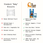 The Growing Giraffe Ragi Cookies & Cheese Crackers Combo | 100% Natural, Healthy & Nutritious Snacks for Kids & Grown-Up Adults | Wholesome Baked Biscuits with Ragi, Whole Grains & Real Cheese | (160g Ragi + 60g cheese)