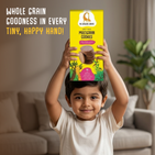 The Growing Giraffe Healthy Snack Pack – Multigrain Cookies with 5 Whole Grains & Peanut Butter Bars for Kids & Grown-Up Adults | Nut-Free, Gluten & Dairy Free | No Refined Sugar | Pack of 2