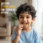 The Growing Giraffe Whole Grain Ragi Cookies – Calcium-Rich, Gluten-Light Snack for Kids & Grown-Up Adults | No Nuts, Refined Sugar or Artificial Additives | Pack of 3