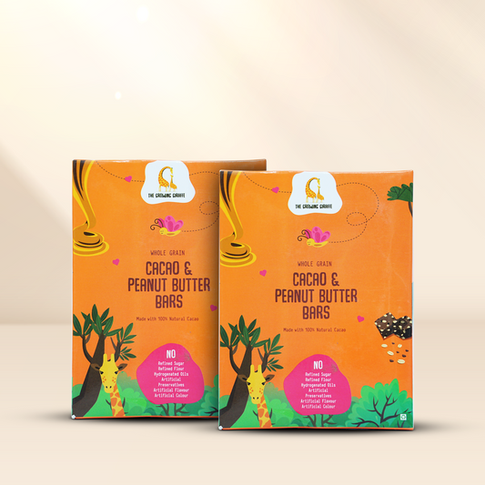Cacao & Peanut Butter Bars (160 GMS) (Pack of 2)