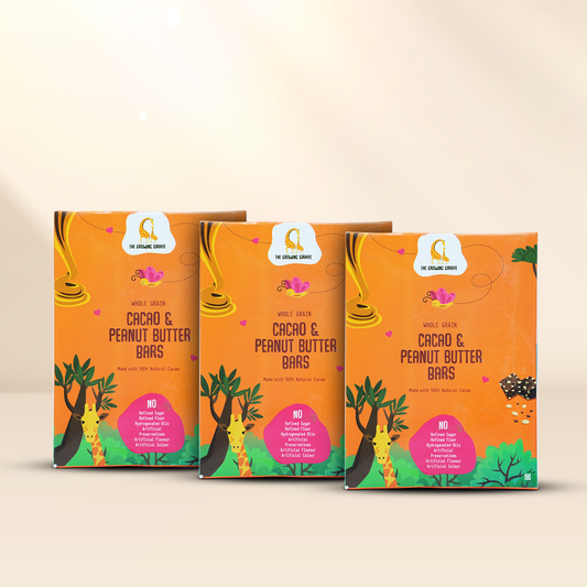 Cacao & Peanut Butter Bars (160 GMS) (Pack of 3)