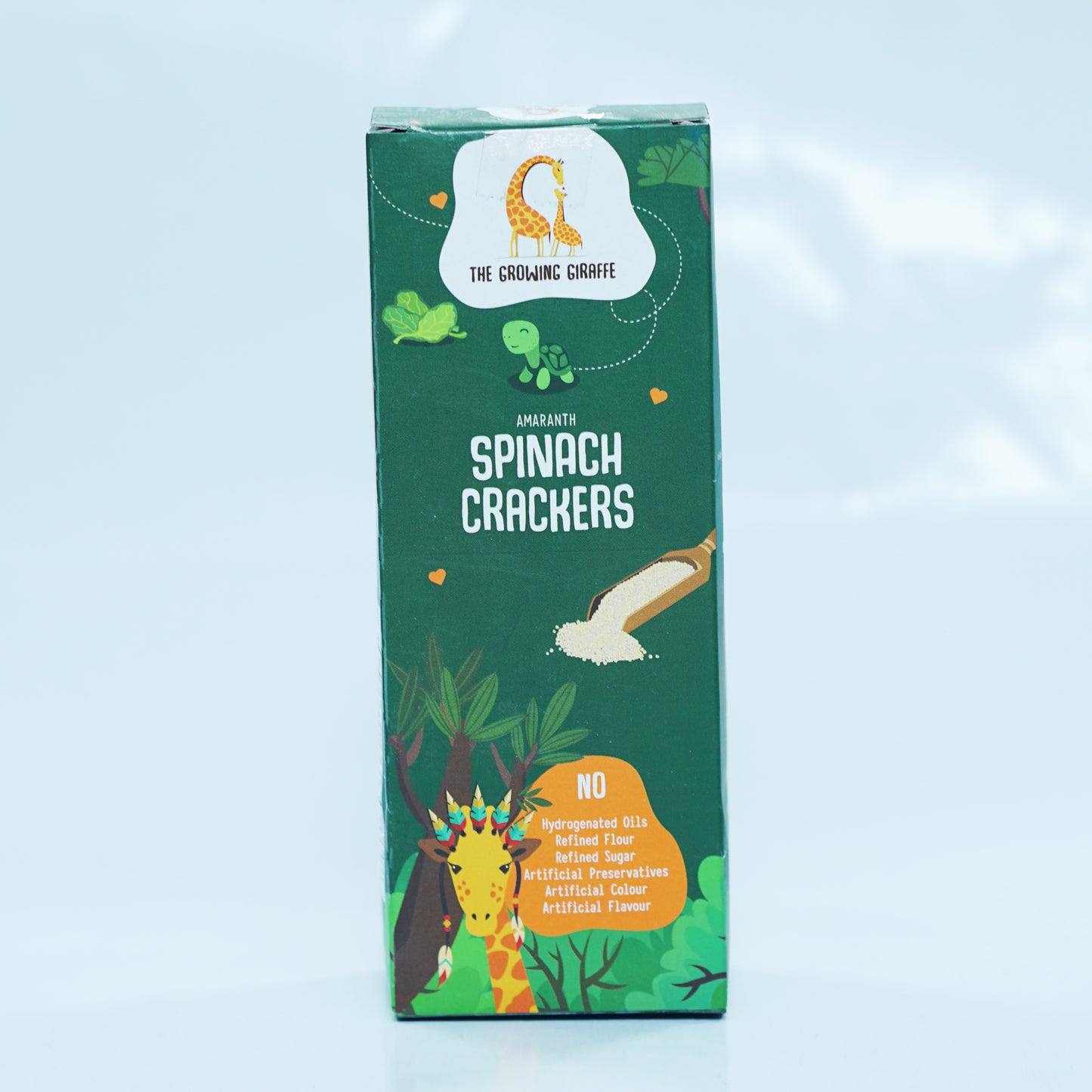 Spinach Amaranth Crackers (60 GMS) (Pack of 5)