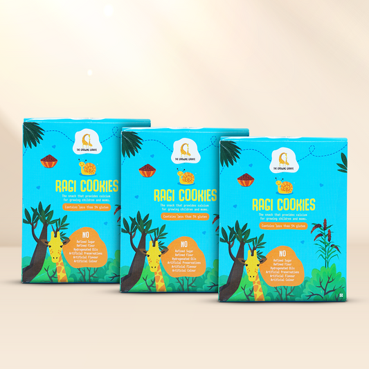 Ragi Cookies (160 GMS) (Pack of 3)