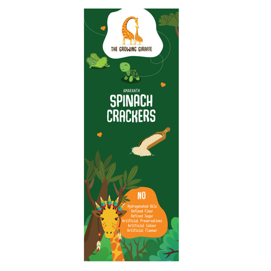 Spinach Amaranth Crackers (60 GMS)