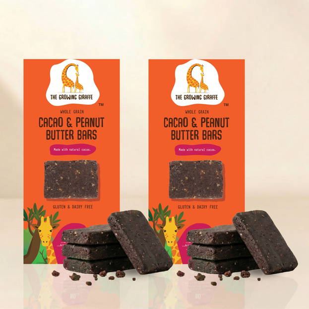 Cacao & Peanut Butter Bars (160 GMS) (Pack of 2)