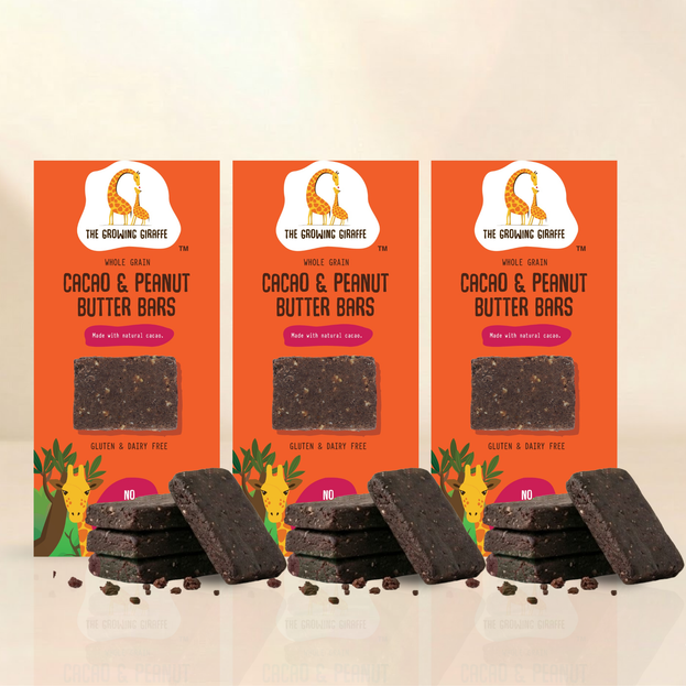 Cacao & Peanut Butter Bars (160 GMS) (Pack of 3)