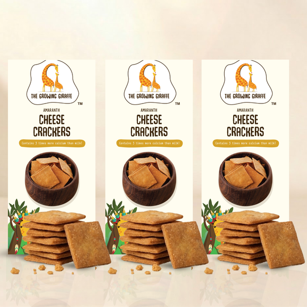 Cheese Amaranth Crackers (Pack of 3)
