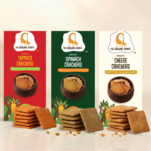 Crunchy Amaranth Trio (60 GMS Each)