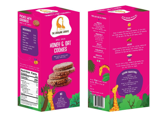 Honey & Oat Cookies (160 GMS) (Pack of 1)