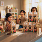 The Growing Giraffe - Chocolate Cookies