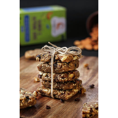 Ragi Cookies + Honey & Oat Cookies + Cacao & Peanut Butter Bars (160 GMS Each)