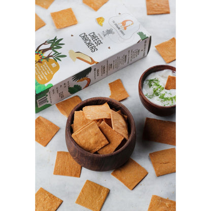Cacao & Peanut Butter Bars + Cheese Amaranth Crackers (200 GMS Each)